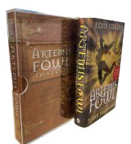 EOIN COLFER: 2 titles, signed by the author: ARTEMIS FOWL, London, Puffin, 2002. Limited edition
