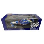 A boxed Minichamps 1:18 scale model, Renault Six Fois Champion du Monde, Benetton Renault