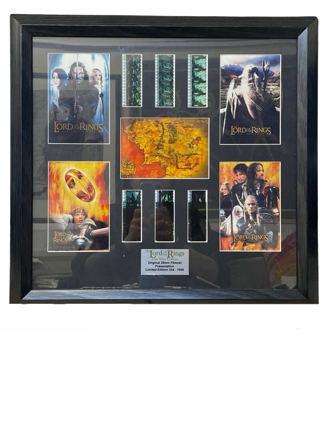 A limited edition framed presentation display for the The Lord of the Rings: The Two Towers,