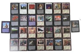 30x 1996 Middle Earth: Dark Minions trading cards, limited edition booster pack editions.