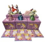 A collection of Limited edition Royal Doulton figurines from Disney's Sleeping Beauty, with original