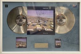PINK FLOYD: A MOMENTARY LAPSE OF REASON. Presentation frame dedicated to drummer Nick Mason, for