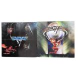 A pair of Van Halen 12" vinyl LPs, to include: - Van Halen, 1978, WB, WB 56 470 - 5150, 1986, WB,