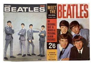 A pair of vintage BEATLES magazines