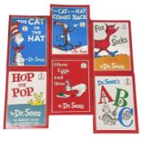 A collection of modern Dr. Seuss books, to include: THE CAT IN THE HAT; THE CAT IN THE HAT COMES