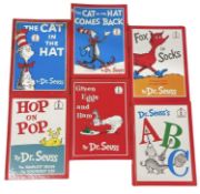 A collection of modern Dr. Seuss books, to include: THE CAT IN THE HAT; THE CAT IN THE HAT COMES