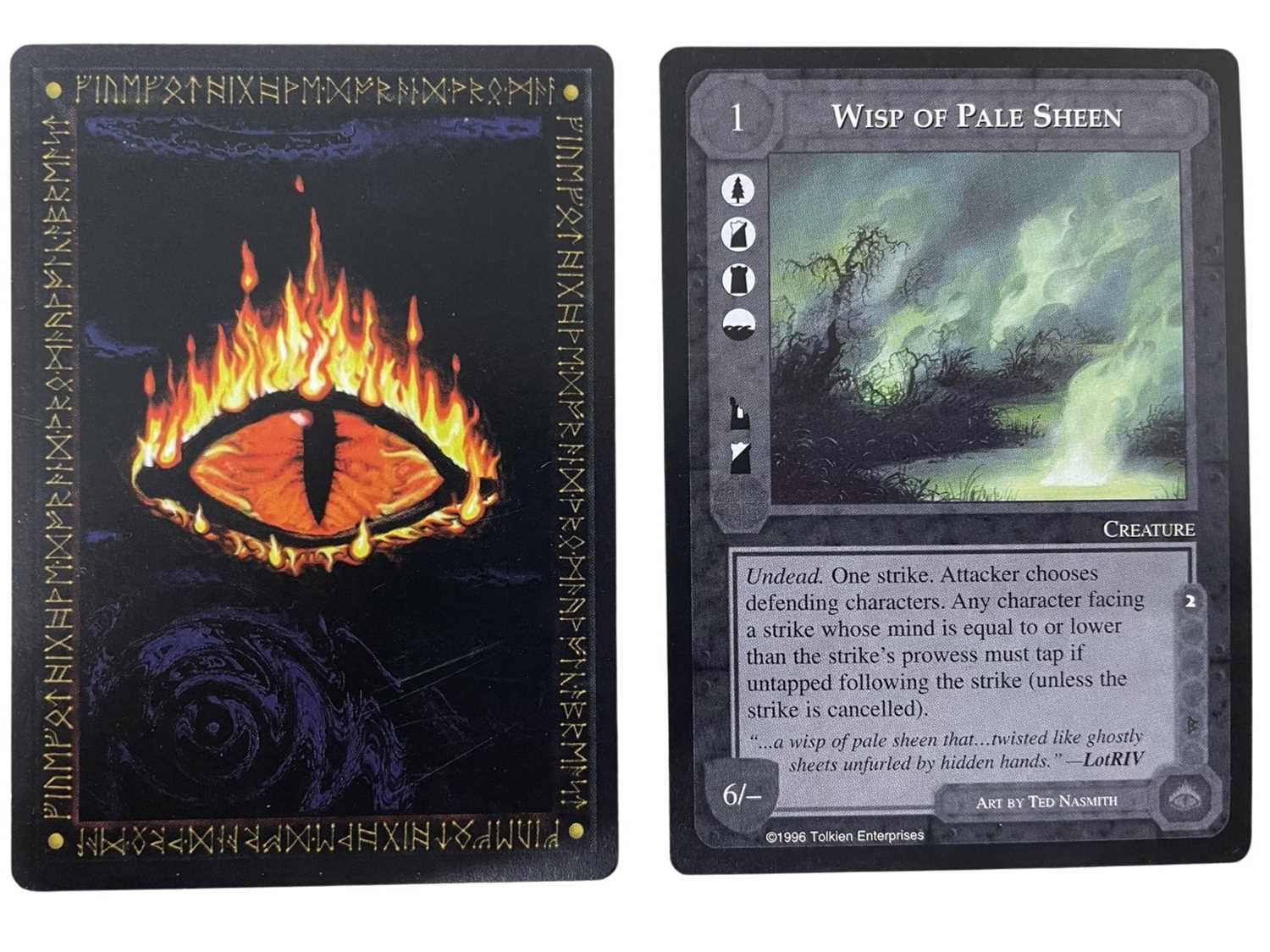 30x 1996 Middle Earth: Dark Minions trading cards, limited edition booster pack editions. - Image 2 of 2