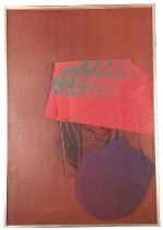 Peter Schmidt (1931-1980), Mixed media abstract study, signed, 74x108cm, framed