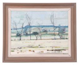 Anthony Atkinson ARCA (1929-2014), Winter landscape, oil on canvas, signed, 34x44cm, framed