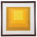 Josef Albers (German /American 1888-1976), Homage to the Square, screenprint, 57.5x57.5cm, framed