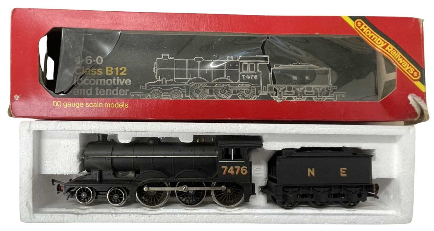 A boxed Hornby 00 gauge R150 LNER 4-6-0 Class B12 locomotive and tender