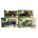 Four boxed 1:32 scale Siku die-cast tractor models, to include: - Steyr 9094 - Ford 8830 - Deutz-