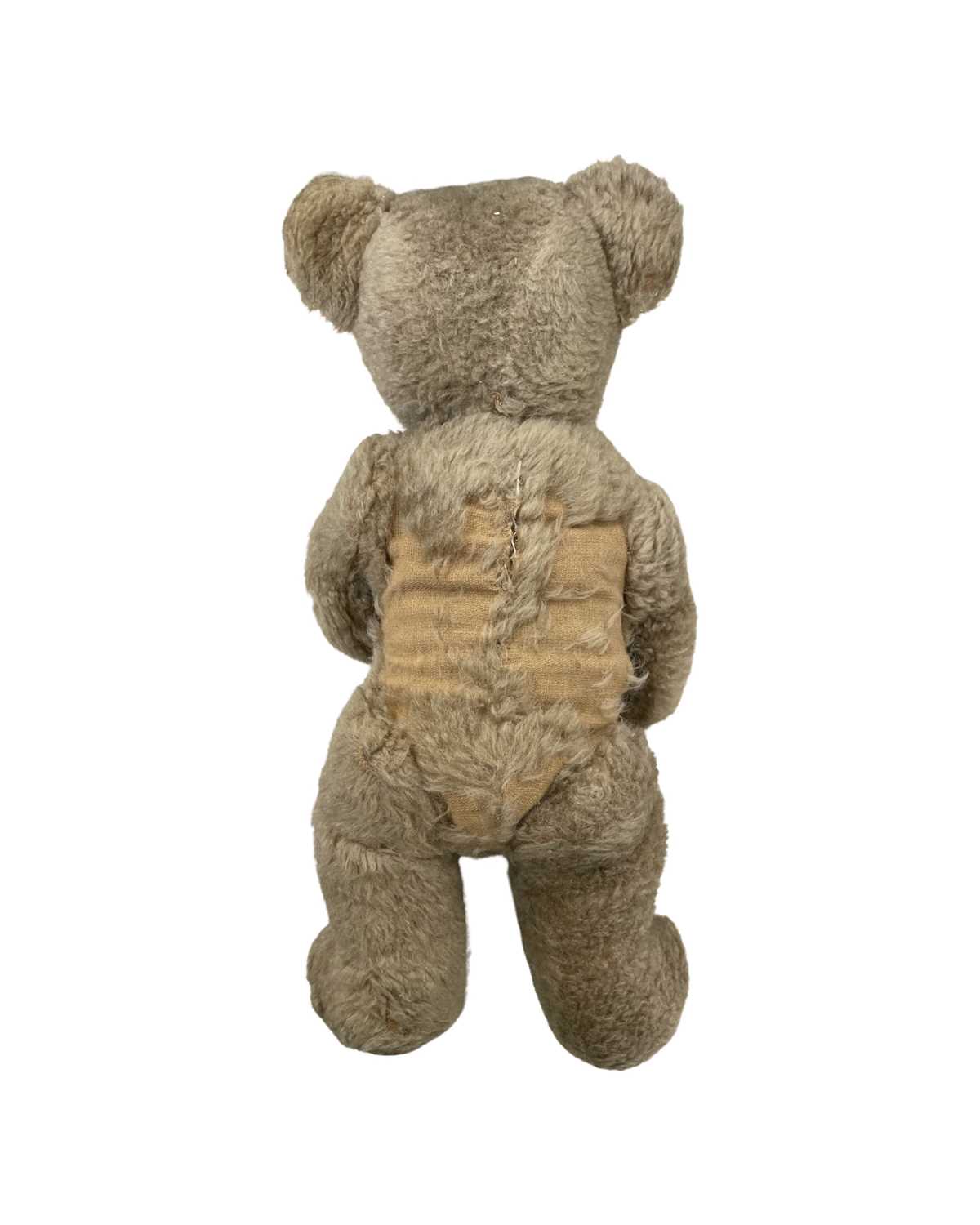 A vintage teddy bear, no makers mark. Length approximately: 43cm - Image 2 of 2