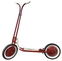 A vintage Triang scooter