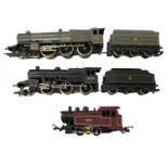 A collection of Lima 00 gauge locomotives, to include: - King George V 6000 and tender - BR Class