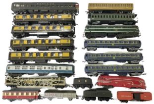 A mixed collection of various 00 gauge rolling stock, to include some unbranded, Jouef, Rivarossi,