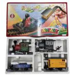 A boxed Lehmann 90770 G gauge train set, 'The Big Train Fantasy Lake George and Boulder', with