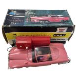 A remote controlled Lady Penelope's Fab 1 by J Rosenthal Toys, in original box