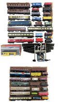 A collection of various Hornby 00 gauge rolling stock