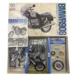 A boxed Tamiya BMW 90S motorcycle construction kit (Unchecked for completeness)