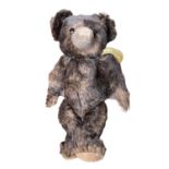 A limited edition Merrythought teddy bear, ADK16BRN, Gilbert. Dark mohair, jointed body, growling