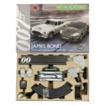 A James Bond Micro Scalextric Set - Aston Martin DB5 and Aston martin DB5
