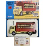 A boxed Archive Corgi 11101 ERF KV Box Lorry - Moorhouses Jam, with certificate #3356/5000