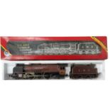 A boxed Hornby 00 gauge R066 LMS 4-6-2 Duchess of Sutherland locomotive and tender