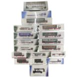 A collection of various sealed die-cast Eddie Stobart and related vehicles with certificates