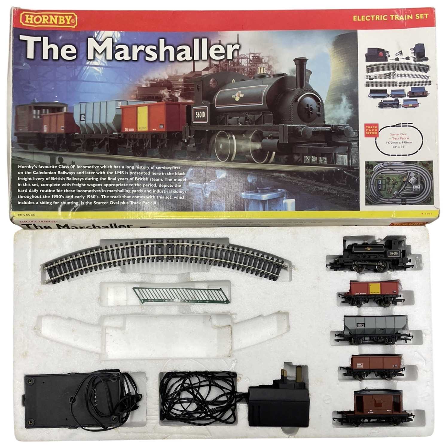 A boxed Hornby 00 gauge R1017 'The Marshaller' set, incomplete