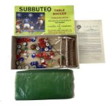 A boxed Subbuteo Table soccer game (unchcked for completness)
