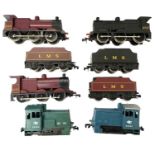 A collection of various Lima 0 gauge locomotives, tenders and shunters