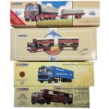 Four boxed Corgi die-cast vehicles, to include: - 23001 British Road Services Ford