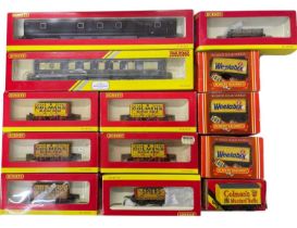 A mixed lot of various boxed Hornby 00 gauge rolling stock.