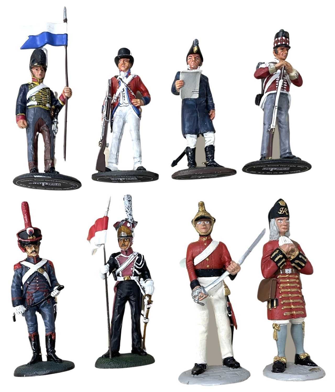 A collection of Britains die-cast figures, together with six Del-Prado soldiers and 2 others - Image 2 of 2