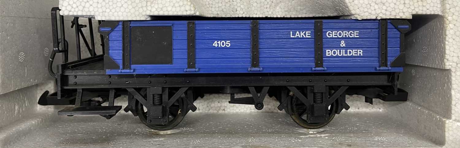 A boxed Lehmann 90770 G gauge train set, 'The Big Train Fantasy Lake George and Boulder', with - Image 4 of 6