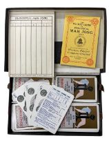 Electrical MahJong card set in original box