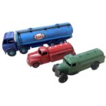 A group of Dinky petrol tankers, to include: - 504 Foden 14-Ton tanker (Esso) - 25D Liverpool petrol