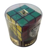 An original unopened Rubiks cube by Ideal toys, with 'Toy of the Year 1980' label