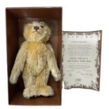 A boxed Steiff British Collector's 1906 Replica Teddy Bear, with certificate. Number 01333 / 3000