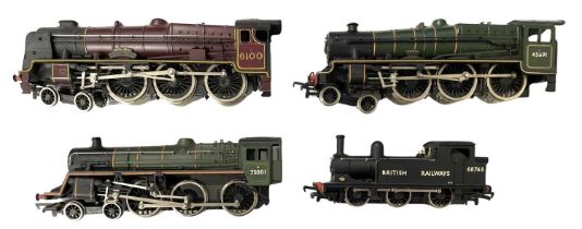 Four 00 gauge locomotives by Palitoy Mainline, to include: - Royal Scot 6100 - Orion 45691 - BR