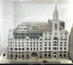 ARCHITECTURAL MODEL INTEREST: 1:100 scale Triton Court in Finsbury Square London, 1984 (now