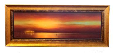 Lawrence Coulson (British, b.1962), 'A Quieter Place', limited edition giclee on board, numbered 1