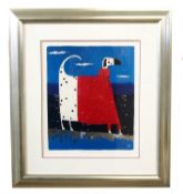 Govinder Nazran (British,1964-2008), 'Keeping me Warm', limited edition giclee, numbered 99 and