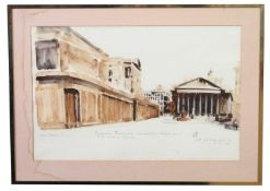 John Glashan (Scottish,1927-1999), watercolour on paper, inscribed in pencil 