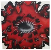 Clare Wright (b.1968) Abstract Oil on Canvas