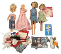 A collection of 1960s dolls, to include Tressy / Toots with growing hair and others