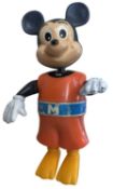 A 1976 wind-up Mickey Mouse swimming toy by Tomy
