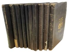 REV. GEORGE NEWENHAM WRIGHT: LIFE AND CAMPAIGNS OF THE DUKE OF WELLINGTON, in 10 volumes. London,