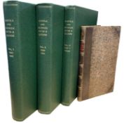 NORFOLK AND NORWICH NOTES AND QUERIES, REPRINTED FROM THE NORFOLK CHRONICLE. 3 Volumes (1896-1899;